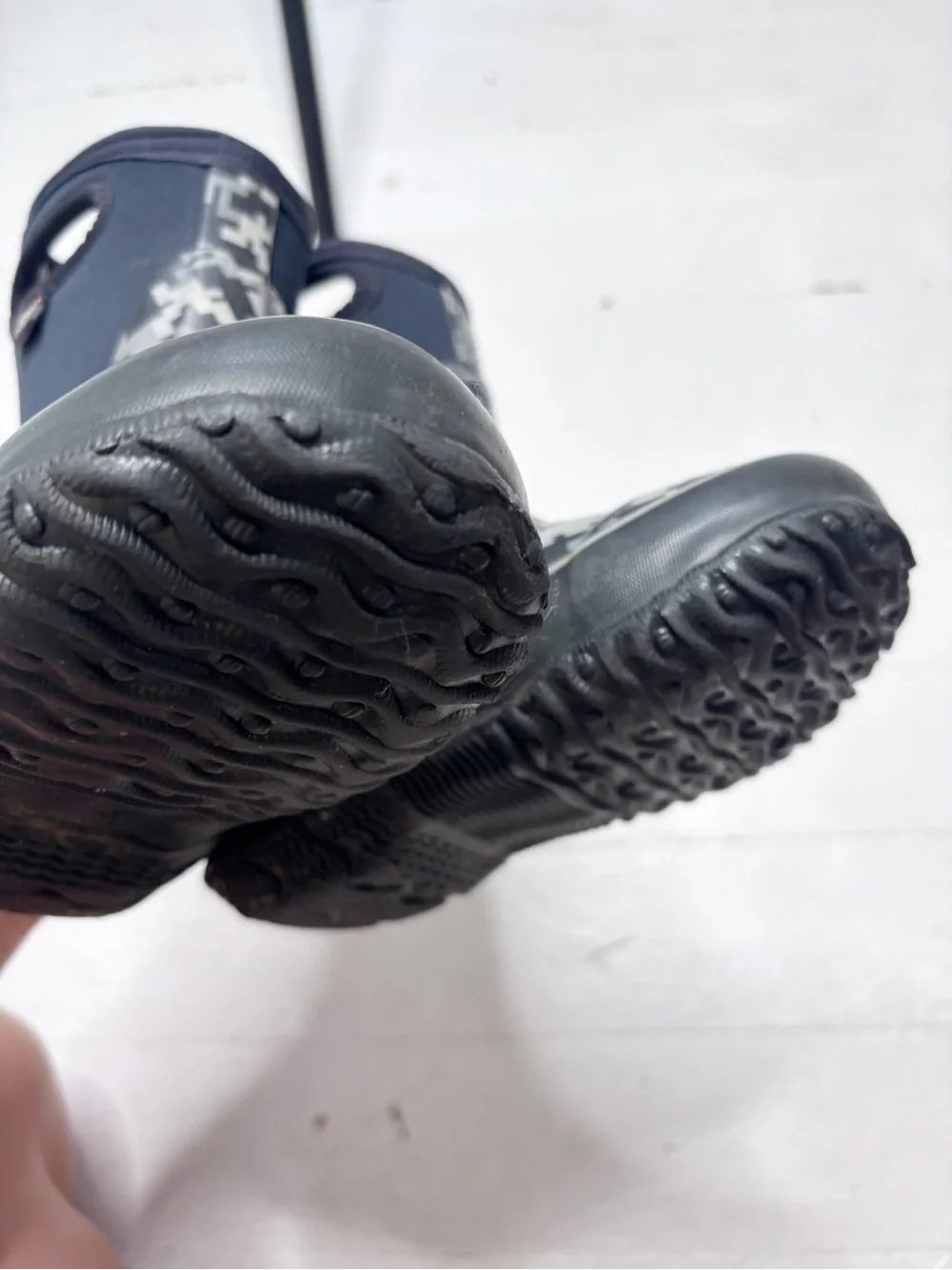 Bogs Classic Digital Camo Winter Boots Rated-30 Size 9 Grey Black